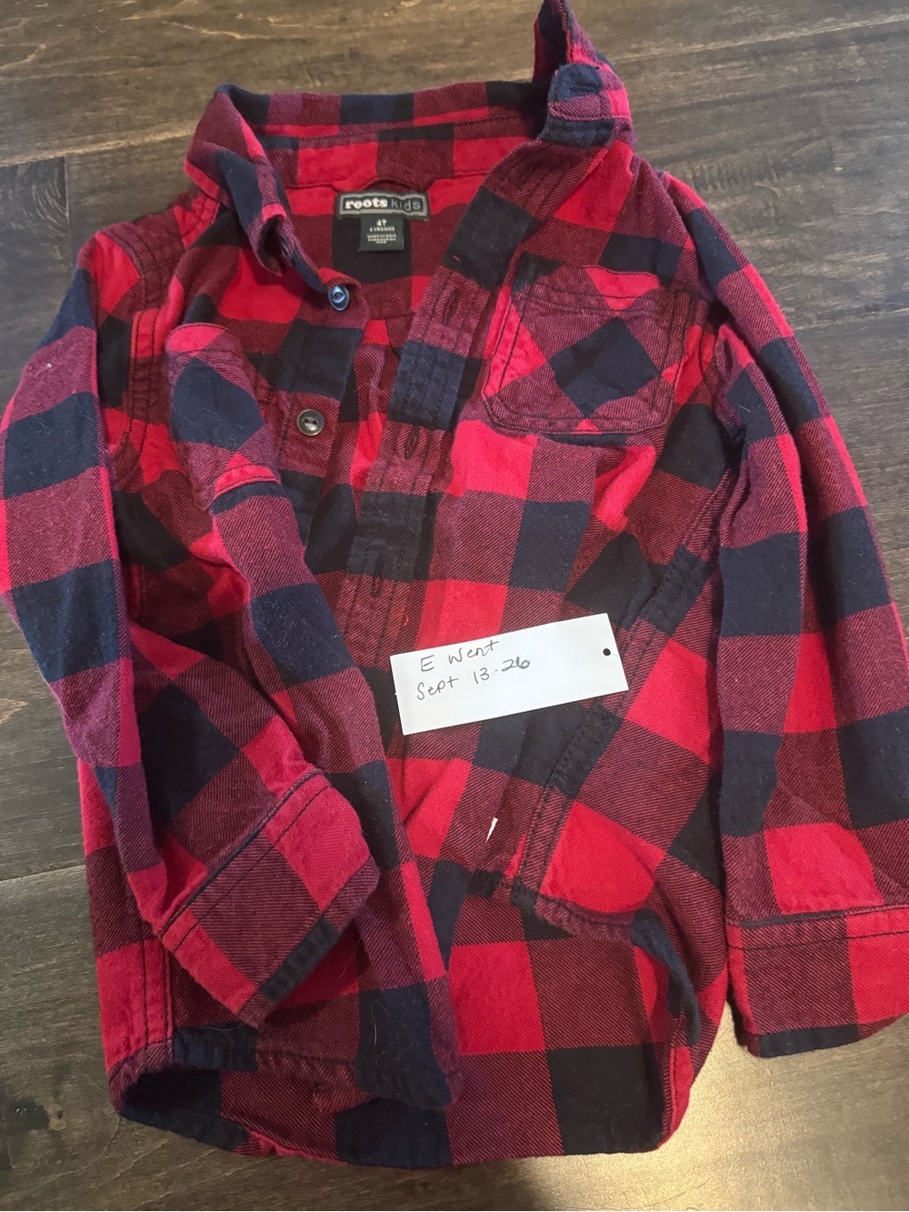 Roots flannel